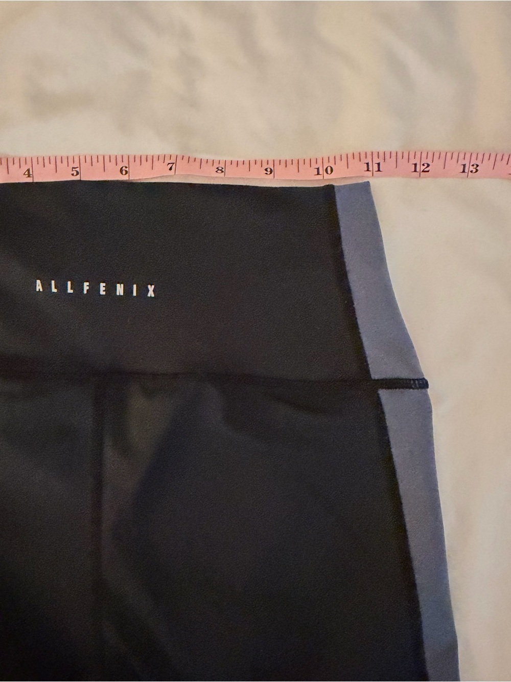 All Fenix Women’s Heidi Gray and Black Block Athletic Biker Shorts Size Small - Picture 3 of 5